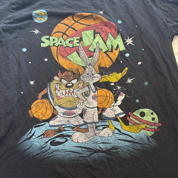 Vintage 1996 Space Jam Graphic T-Shirt - Picture 3 of 4